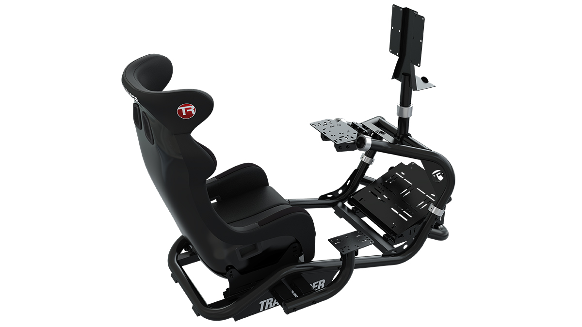 TRAK RACER TR8 MACH 3 COCKPIT WITH MONITOR STAND AND GT STYLE SEAT